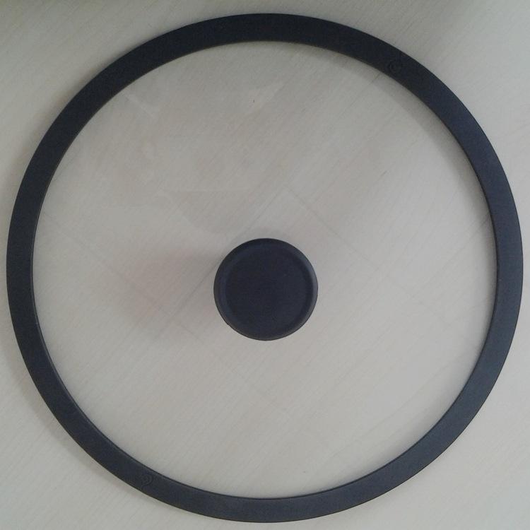 硅胶锅盖包胶_玻璃盖包硅胶_钢化硅胶盖用品