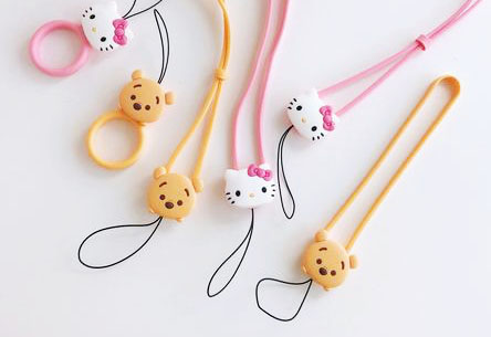 硅橡胶手机挂件